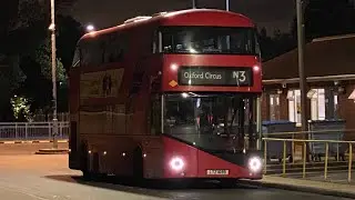FRV + ОБХОД | Транспортный маршрут N3 Оксфорд-Серкус до Бромли-Норт | LT699 (LTZ1699)
