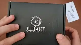 Unboxing & First Impressions Mirage Luxury Travel Watch and Jewelry Case (Obsedian Black Leather)