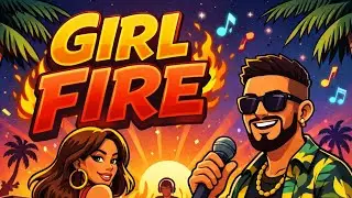 Girl Fire Lyrics Video #music #newmusic #islandmusic 