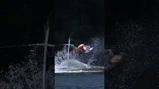 Flippin' Out! SLO MO #waterskiing #waterski #trickskidunya #wakeboarding #wakeboarding #wakeboard