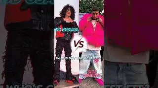 DD OSAMA or NLE CHOPPA Outfits #nlechoppa #ddosama #shorts #viral
