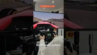 The new F1L Series 3 runs on all Fanatec systems. Wireless. #simracing #iracing #fanatec