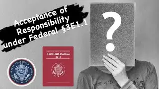 Acceptance of responsibility levels under &sect; 3.E1.1 of the federal sentencing guidelines.