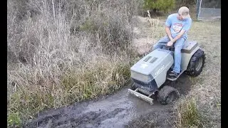 Building a Fire Extinguisher Muffler / Olight Giveaway Contest / Mud Mower Fun