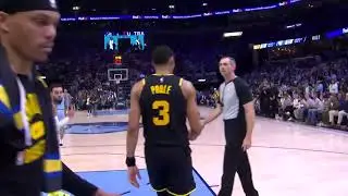 Steve Kerr EJECTED at the end of the second regulation in Memphis 🤬