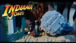 LEGO Indiana Jones Temple Escape Animation