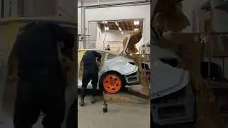 Customized car panal 🚗 repair.  credits to @shawn.collisionrepair  (insta)#customiz.in #customiz