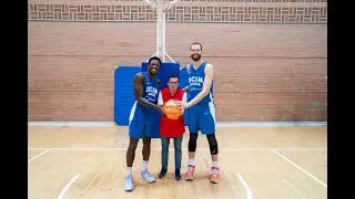 Visita al UCAM MURCIA CB con Dylan Ennis, Nemanja Radovic y Sito Alonso (mister) #discapacidad