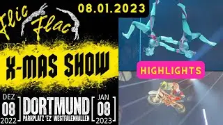 Highlights Flic Flac Xmas Show Dortmund - 08.01.2023 #flicflac #artist
