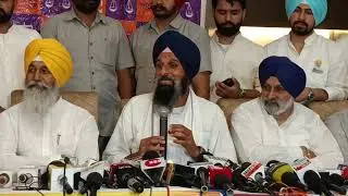 Vikram Singh Majithia Press conference