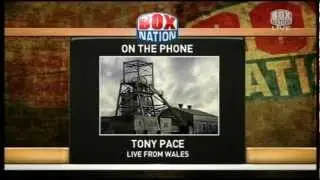 Bunce's Boxing Hour: Tony Pace Interview
