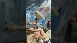 How to get perfectly smooth Polyurethane over stained wood #shorts #woodworkingtips #polyurethane
