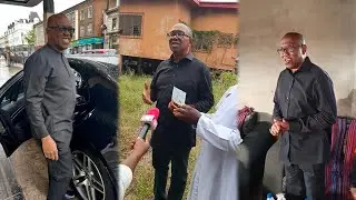 Peter Obi visited the dilapidated ‎St Anthony Catholic Hospital Mgbowo, in Awgwu LGA