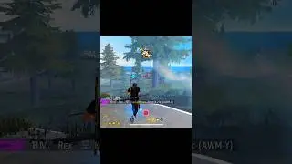 2X AWM 1VS 4 CLUTCH 😬🔥 | 2x Woodpecker 😉| FREE FIRE 🔥| BM REX 2.O 🥰  #shorts #shortsfeed #ff