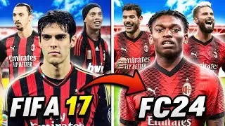 CARRIERA ALLENATORE CON IL MILAN da FIFA 17 fino a FC 24!