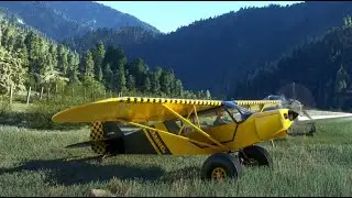 MSFS Group Bush Flying! Multiplayer in the backcountry in 3rd Person
