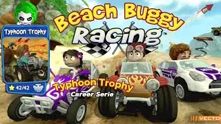 Beach Buggy Racing - gameplay em Typhoon Trophy (final)