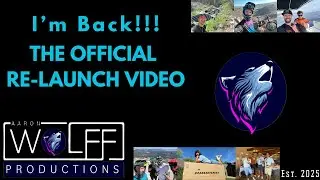 Official Channel Re-Launch!!! I'm Back Baby!!!