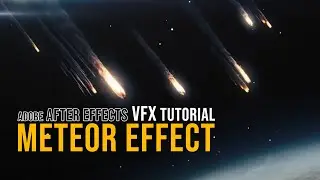 Create Meteor Effect in After Effects | After Effects VFX Tutorial