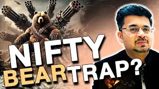 Nifty Prediction Bank Nifty Elliott Wave Analysis| Tariffs Market Crash | Bear Trap?