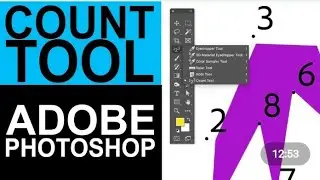 How to use Count Tool in Adobe Photoshop 2020 | Count Tool k kia Kam hai Adobe Photoshop 2020 may