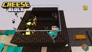 Building an Overworld Blaze Farm in the Cheesiest Skyblock Ever!