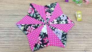 Easy Patchwork Star Pattern for Beginners – Simple Step-by-Step Sewing