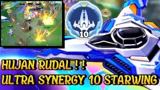 HUJAN RUDAL! ULTRA SYNERGY 10 STARWING — THE REAL EPIC COMEBACK | MAGIC CHESS GO GO