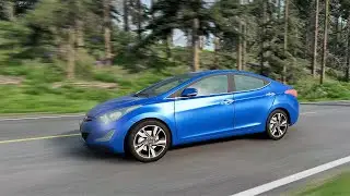 BeamNG.drive - Hyundai Avante / Elantra Sedan 1.6 MPi (MD/UT) 2014 - Car Show Test Drive Crash .
