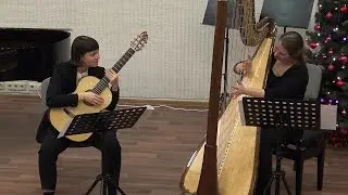 Suite Magica for guitar and harp by Maximo Diego Pujol