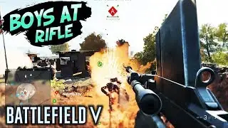 Battlefield 5: BOYS AT Rifle Gameplay Montage ~ No Commentary