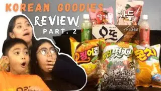 KOREAN SNACKS AND GOODIES REVIEW PART 2 || BAMBski