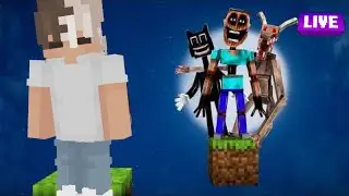 💜AO VIVO!💜 JOGANDO MINECRAFT ONE BLOCK DWELLERS!💜🍄Kin Kazuki🍄