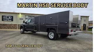 Кузов Martin Truck Bodies HSB High Service Body для пикапа RAM 5500 | Установка выполнена компани...