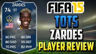 Fifa 15 TOTS Zardes Review (74) w/ In Game Stats & Gameplay - Fifa 15 Player Review
