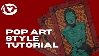 Pop Art Style Tutorial on Canva | actcreates