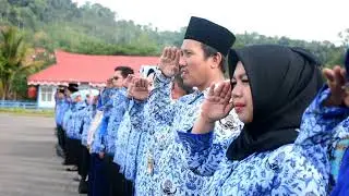 Lagu Hymne Guru di Upacara Hari Guru Nasional ke 73 Konawe Utara