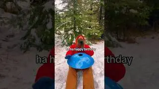 December 12th Birthday?? 🥳🤷&zwj;♂️🥳 #happybirthday #birthday #snow #snowfall @NovaPansHandpans