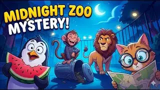 Тайна полуночного зоопарка 🦁🐒 | Забавная и захватывающая история о животных, от которой невозможн...