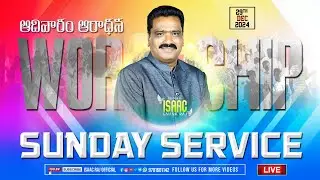 29th Dec 2024 | Sunday Service | Worship | Pr D.Isaac Gnana Raj | #isaacrajofficial