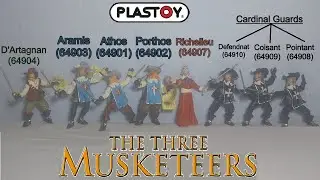 Plastoy The Three Masketeers vs Cardinal Richelieu and his Guards Figures Review!