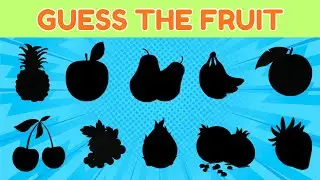 Guess the Fruit Shadows Quiz | Shadow Game | Learning video for kids | Family Fun Time!