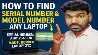 How to Find Serial Number of Laptop | Laptop Ka Model Number Kaise Dekhe