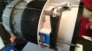 3D Printed Cascade Thrust Reverser Test
