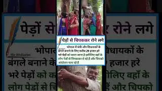 Saving Tree by Chipko Movement #chipkomovement #tree #savetrees #shorts #youtubeshorts #nature