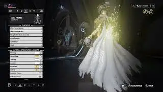 warframe MAG PRIME 3th skin fashion frame with details
