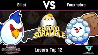 Elliot (Falco) vs Fauxhebro (Ice Climbers) - Losers Top 12 - Eggdog Scramble 2