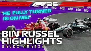 Osama Bin Russel Highlights| 2025 Saudi GP 