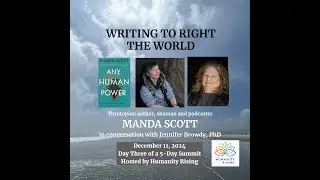 Thrutopian Narratives for a World in Crisis, with Manda Scott