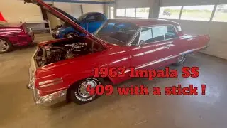 1963 Impala SS 409 with a stick